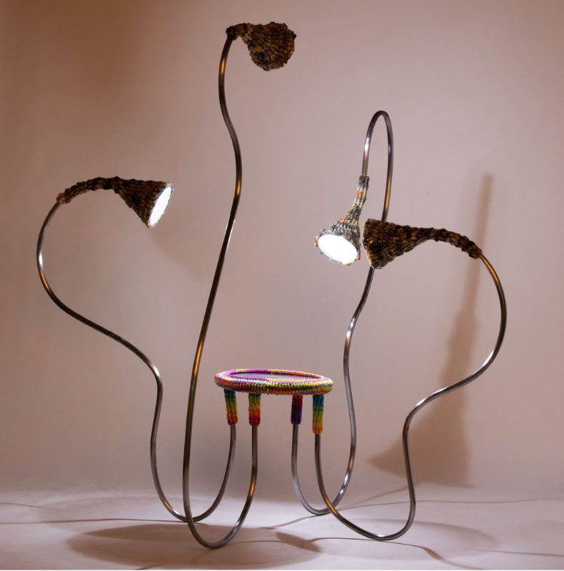 Who's Looking at Who lamp/chair
