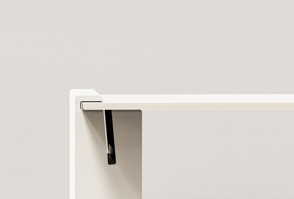 Detail, flat position