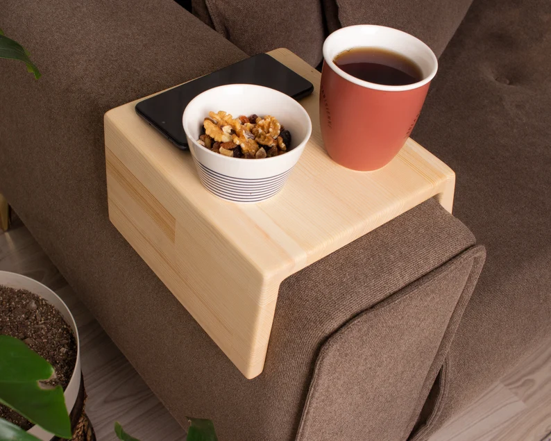 Sofa Arm Table by PUFFYO