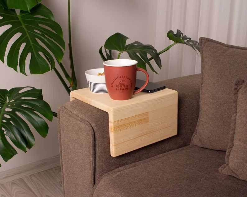 Sofa Arm Table by PUFFYO Sofa Arm Table by PUFFYO