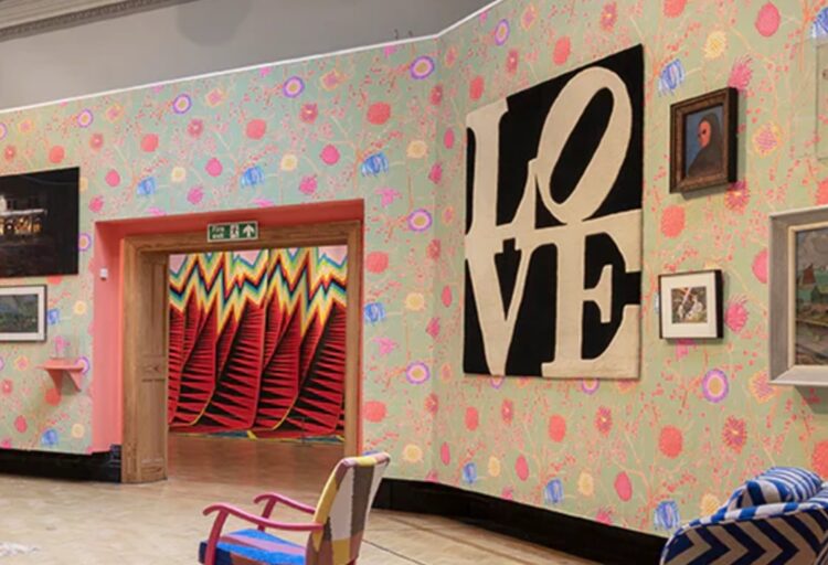 view of Mischief exhibit