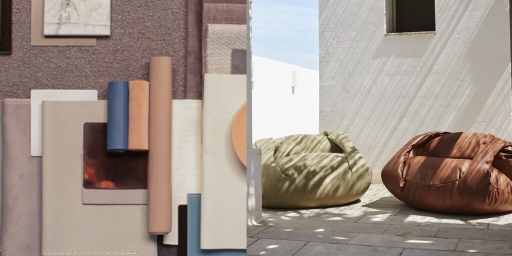 Natuzzi leathers