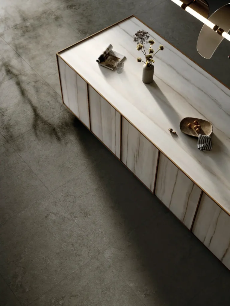 Terre Nero porcelain slab