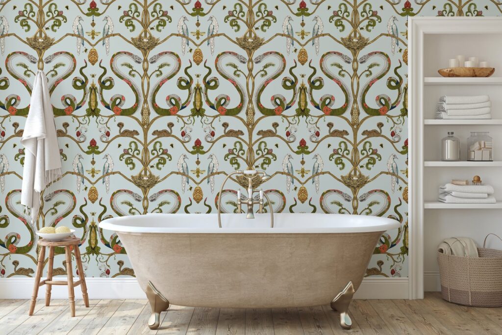 NYCxDesign 2024: Snake Party 2.0 by Merenda Wallpaper