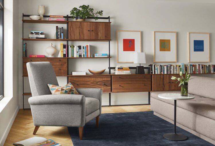 Beam storage in medium in living room