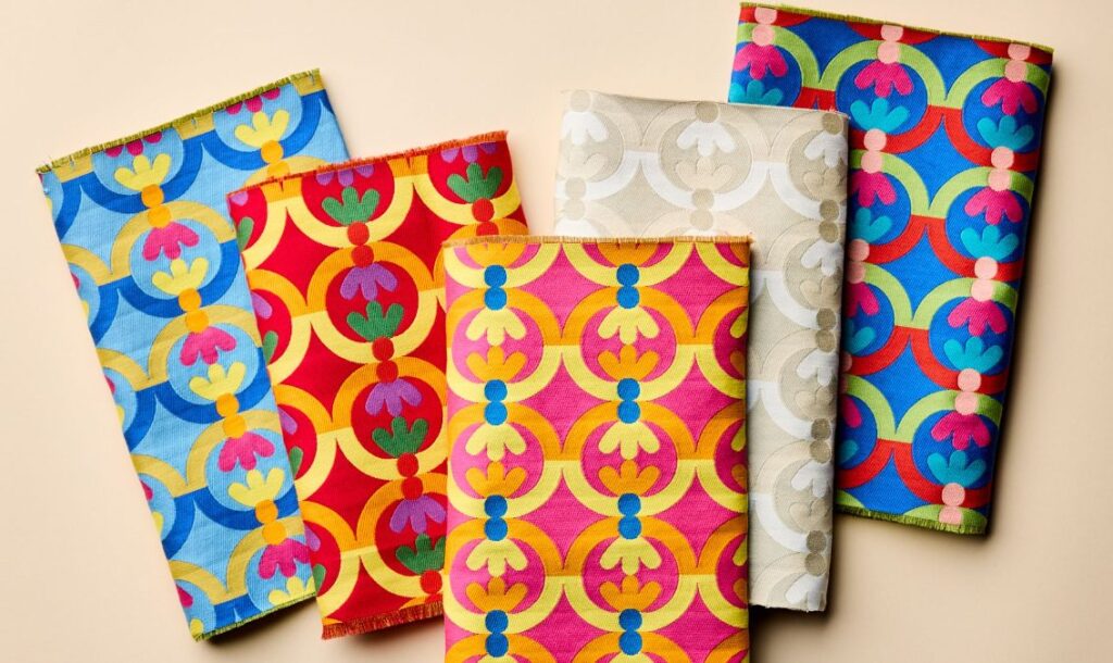 Shower Me With Flowers fabric