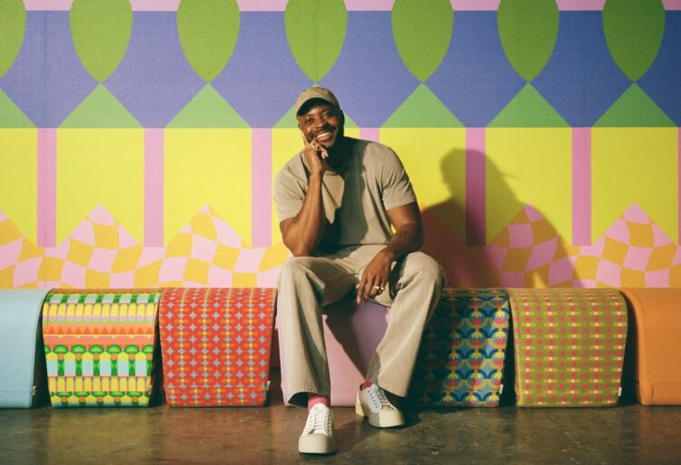 Yinka Ilori with Momentum Textiles
