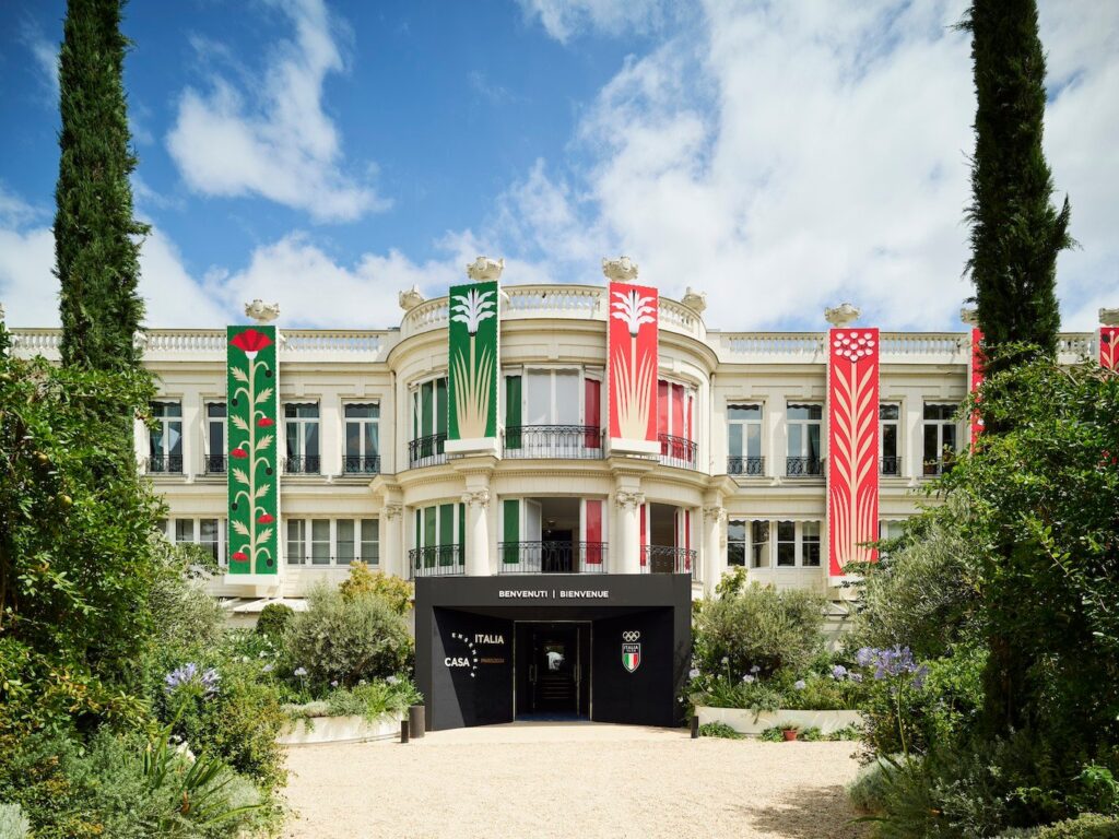 Flos Lights Up Casa Italia at Paris Olympics Flos Lights Up Casa Italia at Paris Olympics