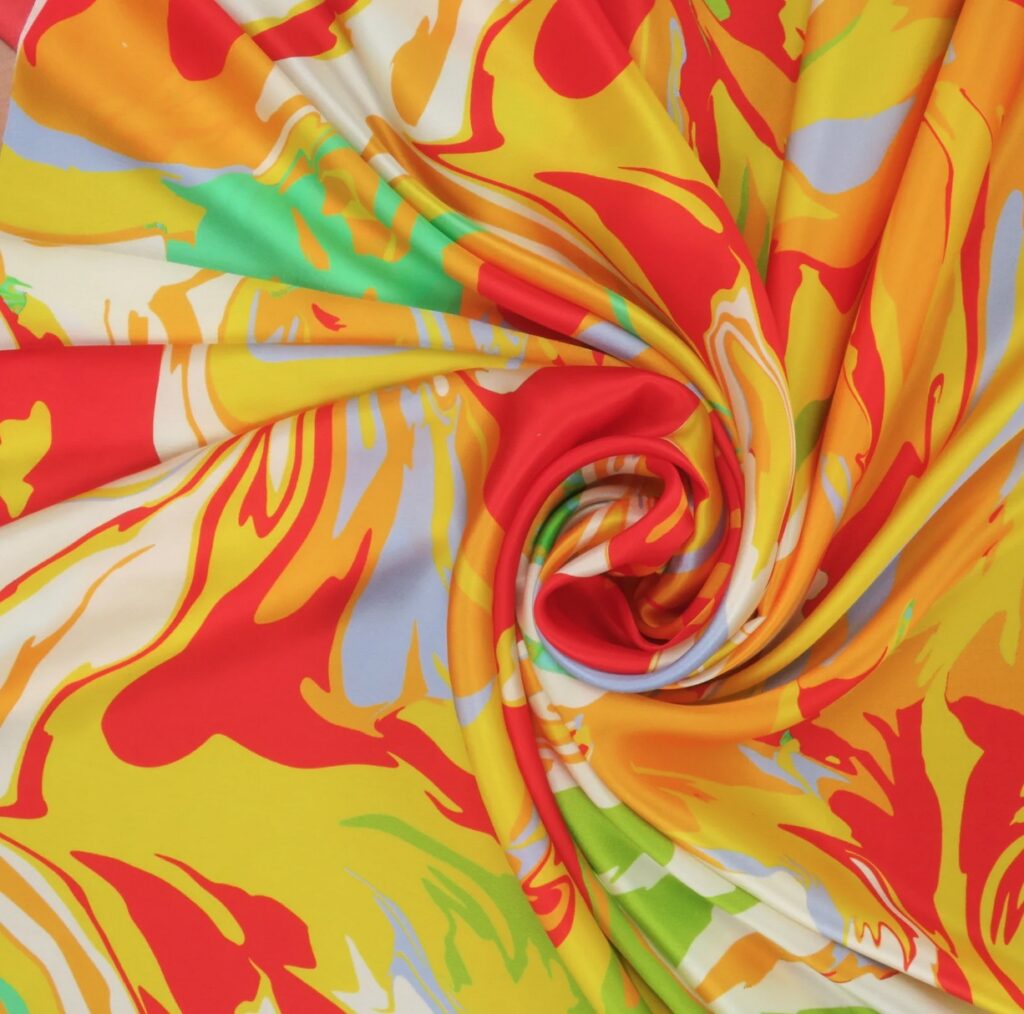 Abstract Flame Prints from Rex Fabric Abstract Flame Prints from Rex Fabric