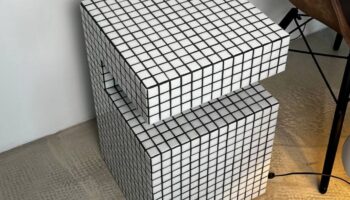 Grid Table in Black and White