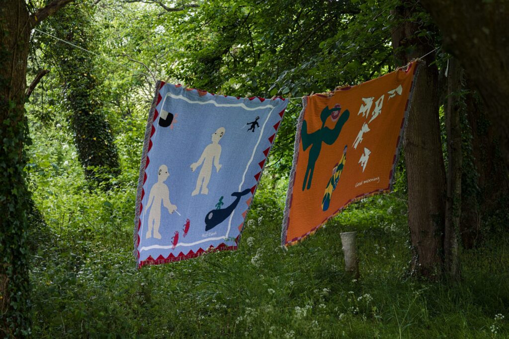 London Design Festival 2024: Asafo Collection of Ghanaian-Inspired Blankets by Amechi