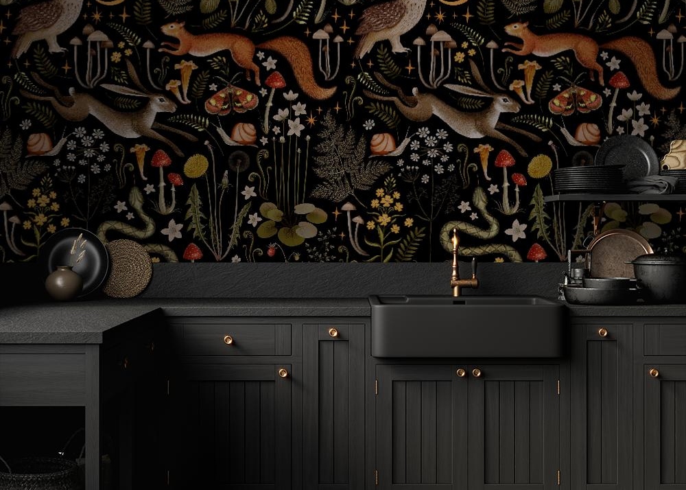Forest Flora and Fauna Wallpaper by Wallvy Forest Flora and Fauna Wallpaper by Wallvy