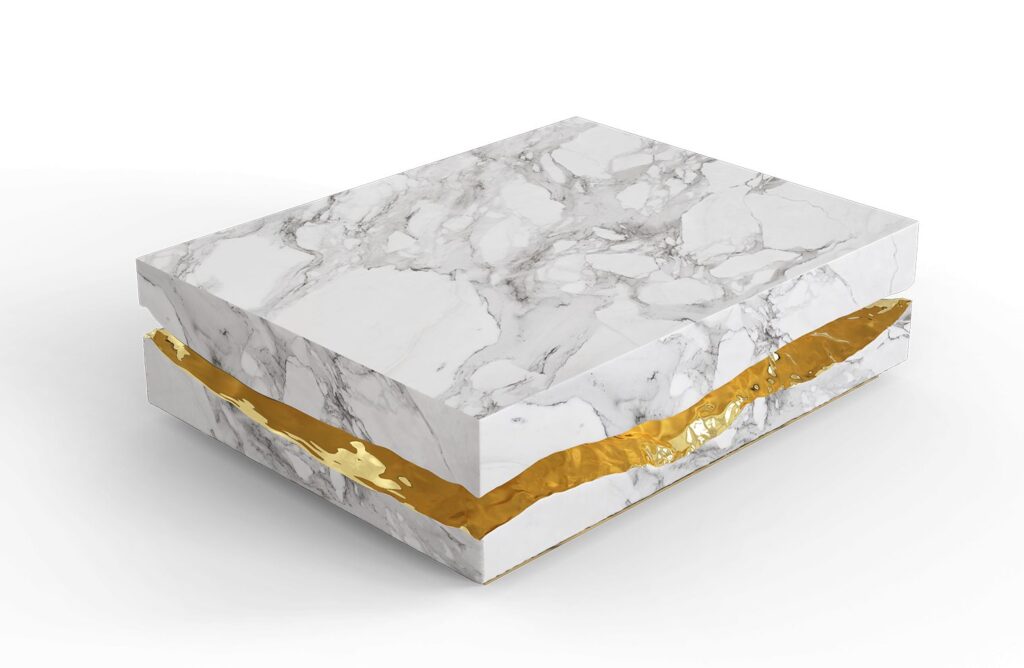 Quarry Carrara Marble Center Table