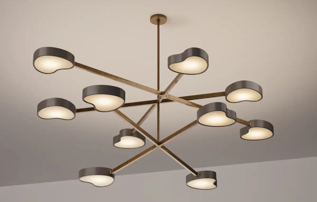 Cuore N. 10 ceiling light