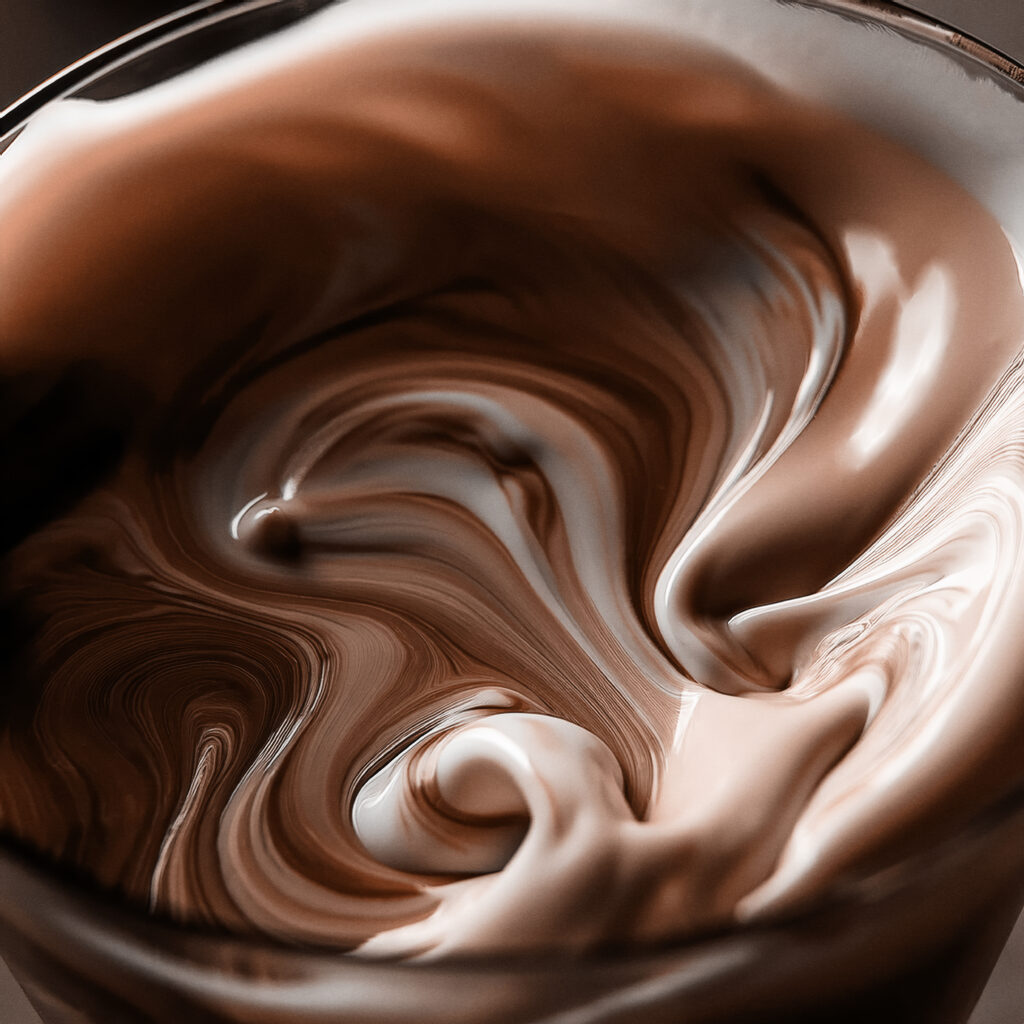 liquid inspiration for Mocha Mousse