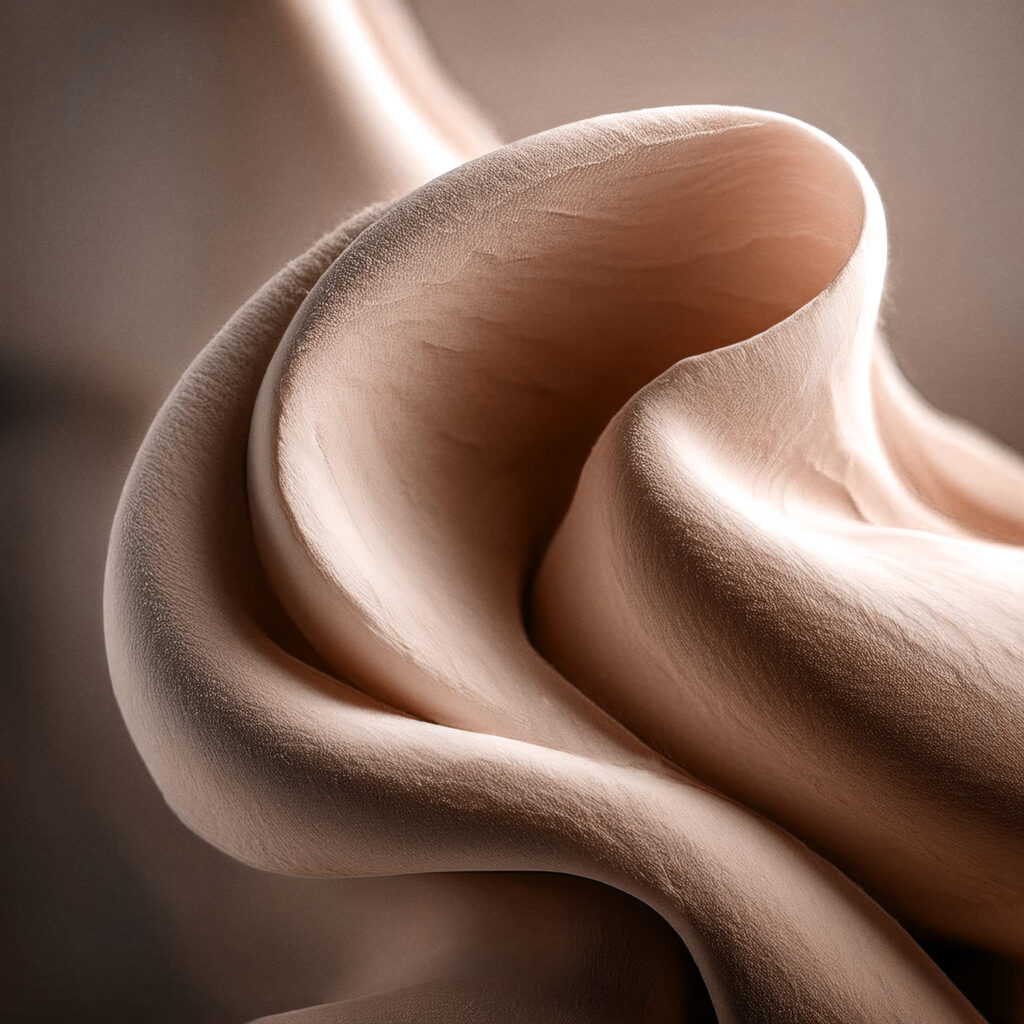textural inspiration for Mocha Mousse