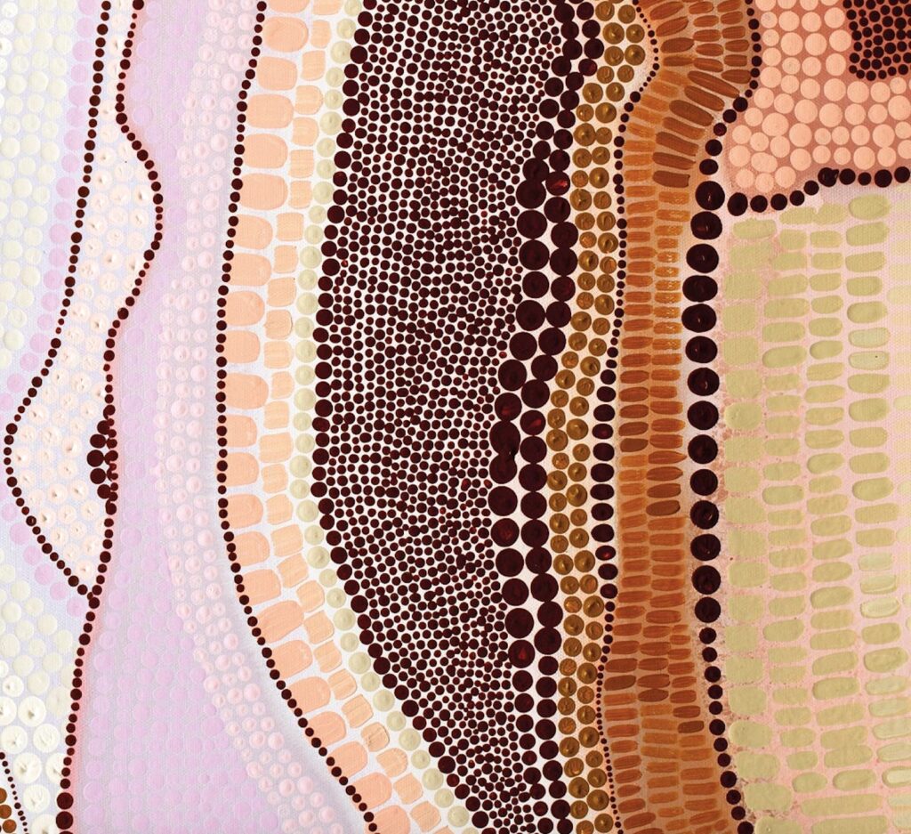 Kija Birrar mural detail