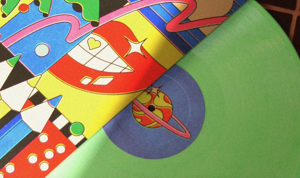 A Technicolor Moon on Vinyl A Technicolor Moon on Vinyl