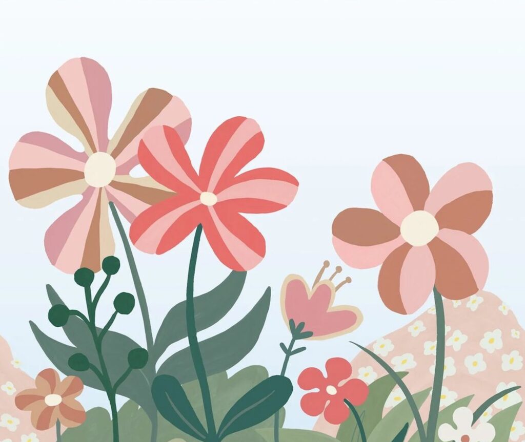 Glitter Power Club flowers