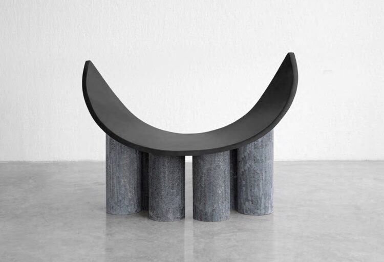 Imperfetto Lab Vara chair with big swoop