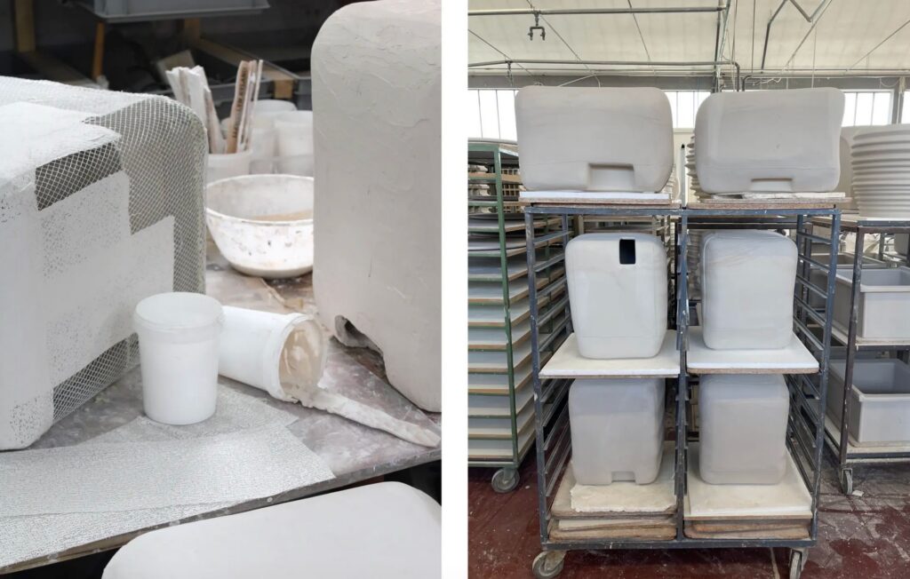 plaster cast making process