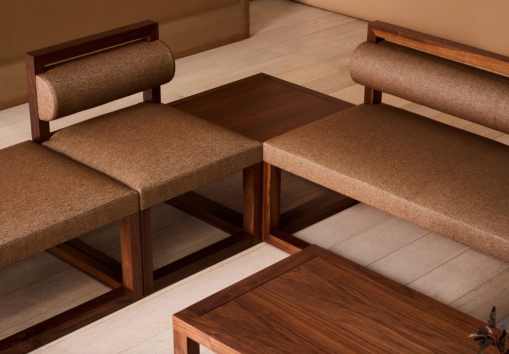 Seating surfaces Kubi in natural