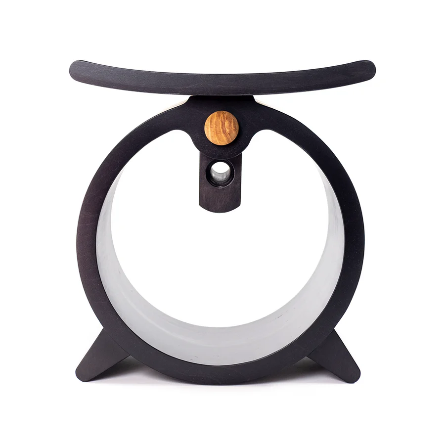 Ashanti Stools in Black by Jomo Tariku