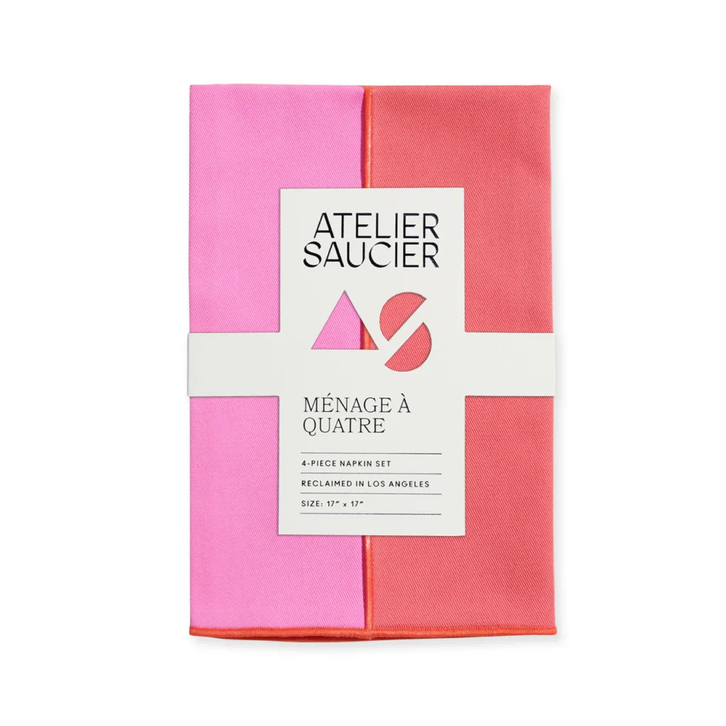 Lollipop Reclaimed Two-Tone Napkins product image