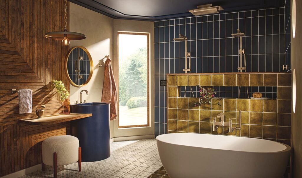 Frank Lloyd Wright bathroom