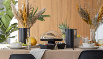 Sometimes It Is Black and White! Paestum Tableware Collection