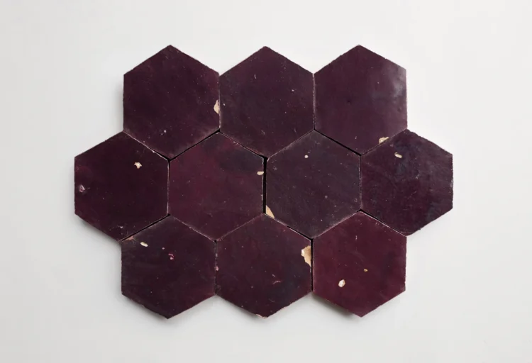 Zellige tile in Midnight Port
