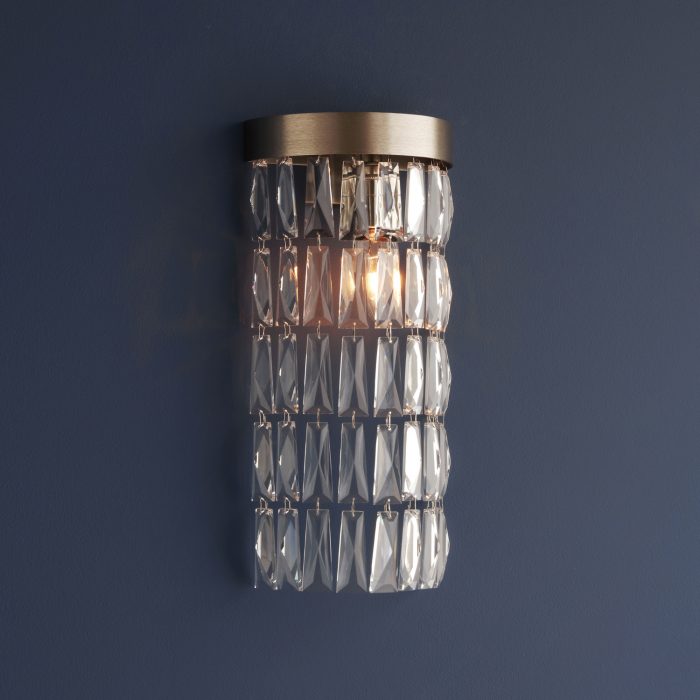Smoke Crescent Wall Light