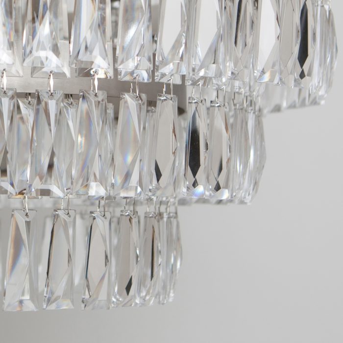 Clear Crystal Chandelier