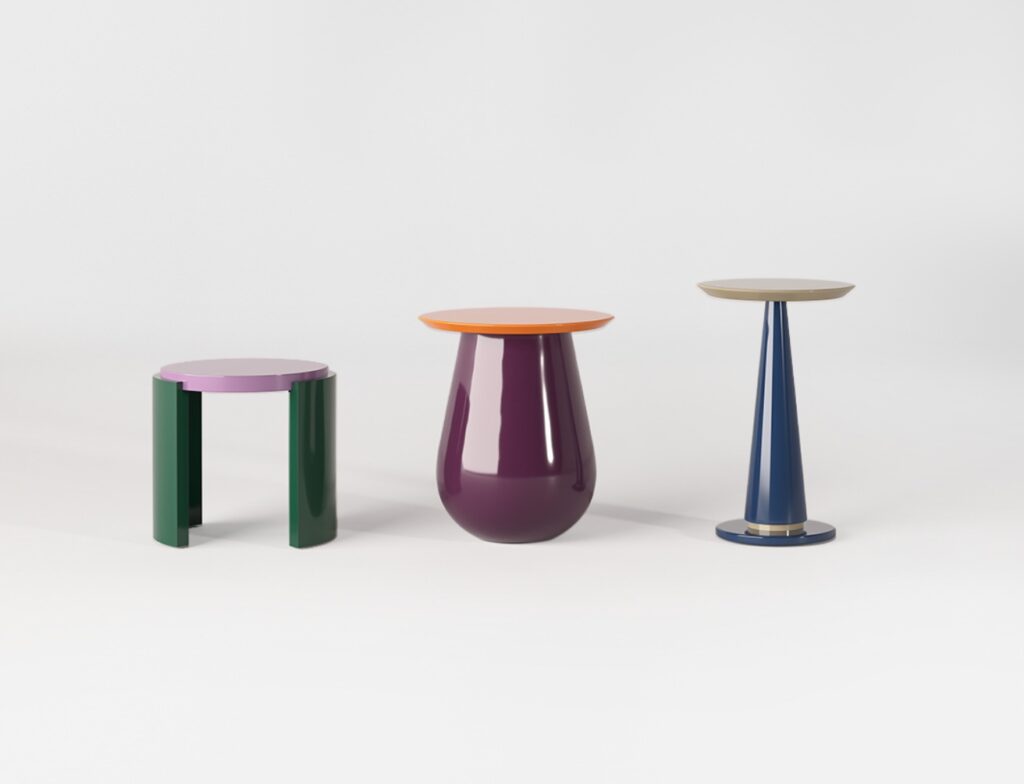 Three heights and various colors