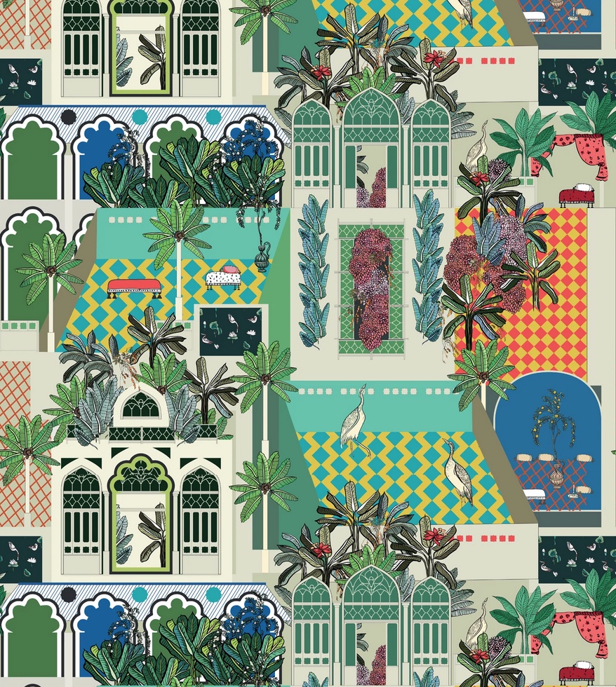 Greco Garden detail