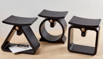 Watatu Stools by Jomo Tariku
