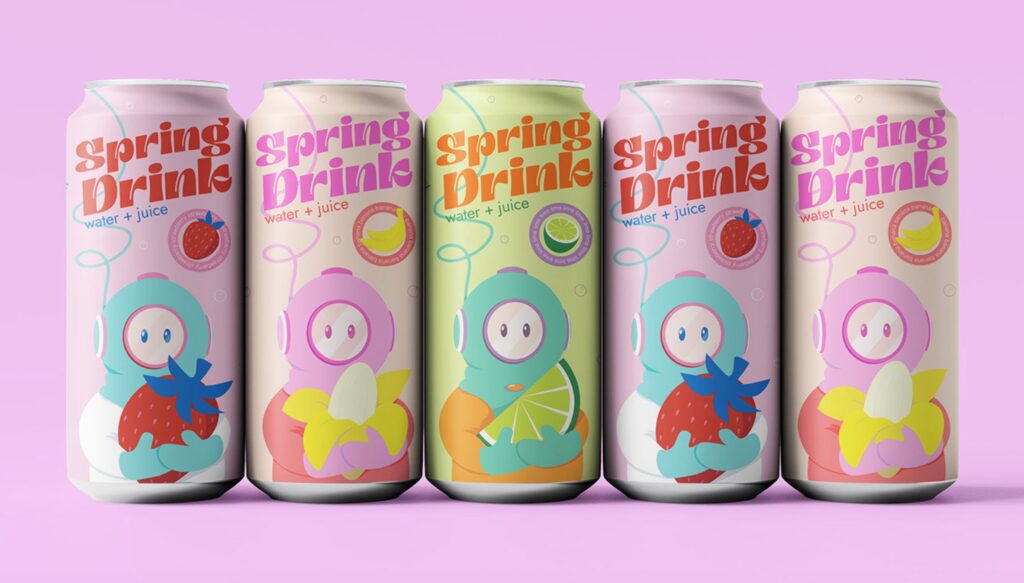 All three flavors. Five cans. 