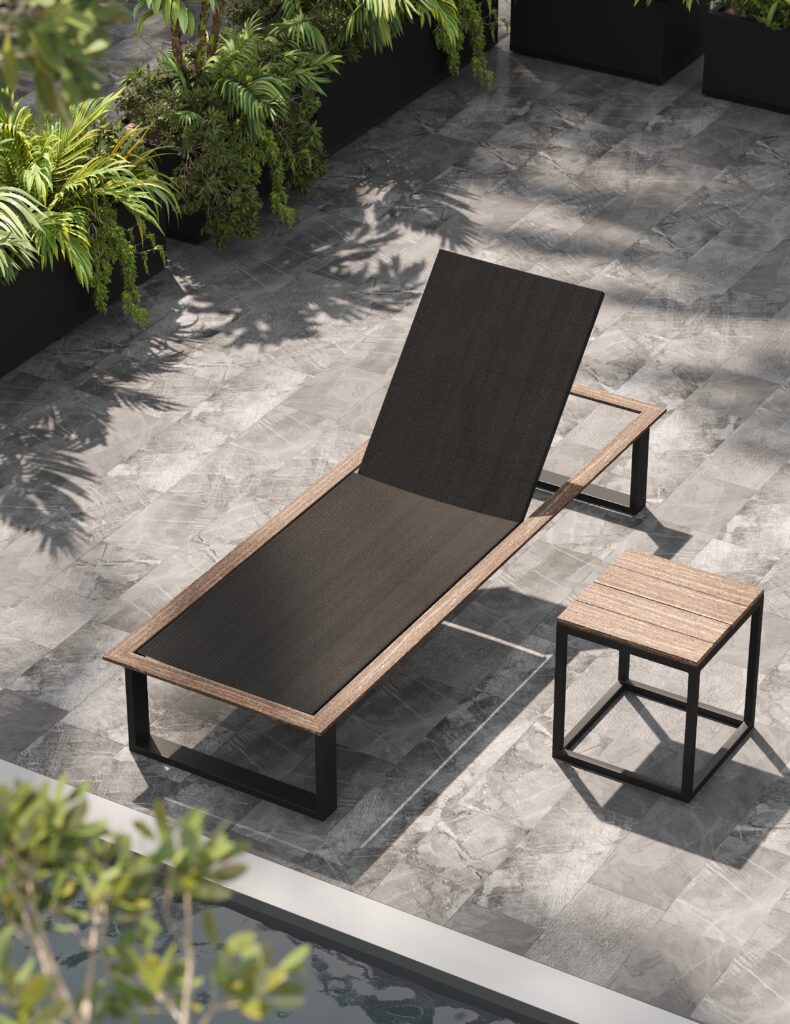 Bosca Armless Chaise