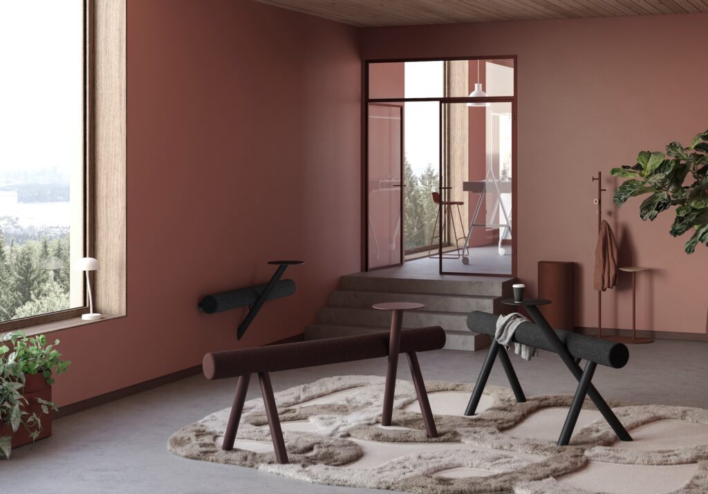Lumber various colors in nice room