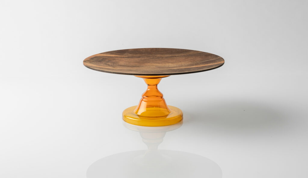 Alzata Rubin pedestal tray