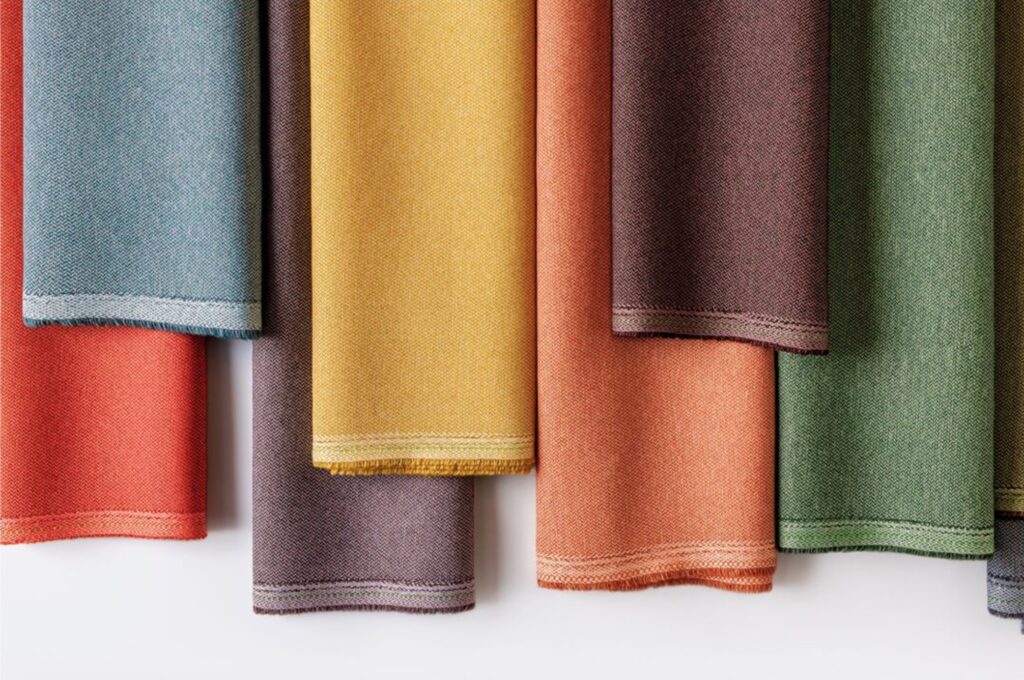 Simplicity drapery textile