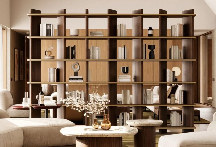 Mandela Bookshelf by Laskasas
