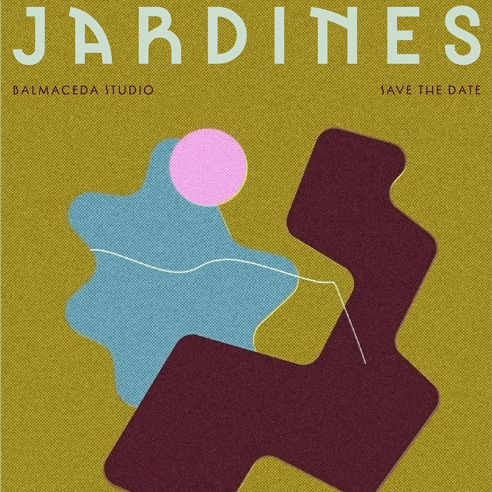 Jardines exhibit save the date