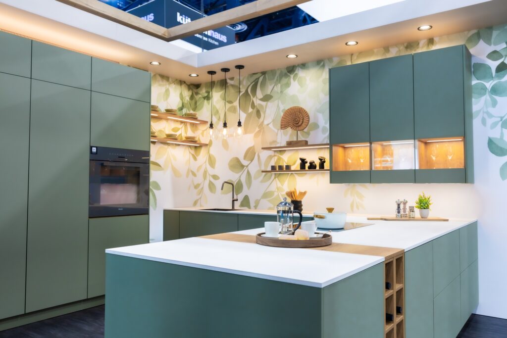 Nobilia Olive kitchen