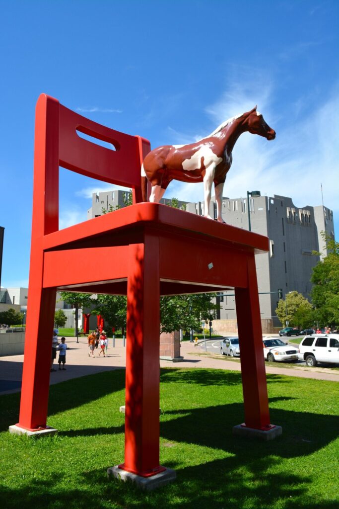The Yearling sculpture