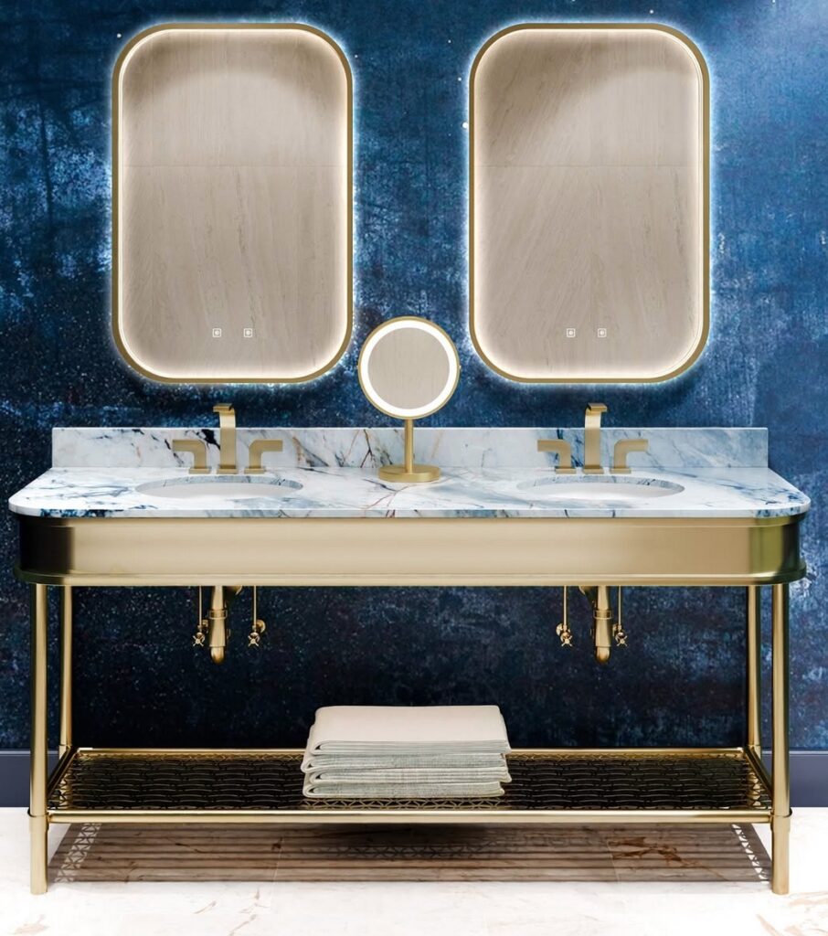 Marigold vanity front