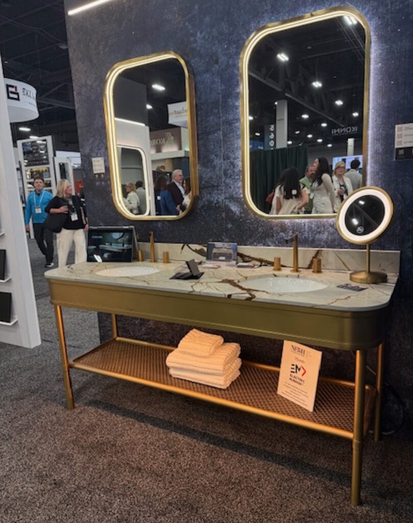 Marigold vanity at HD Expo