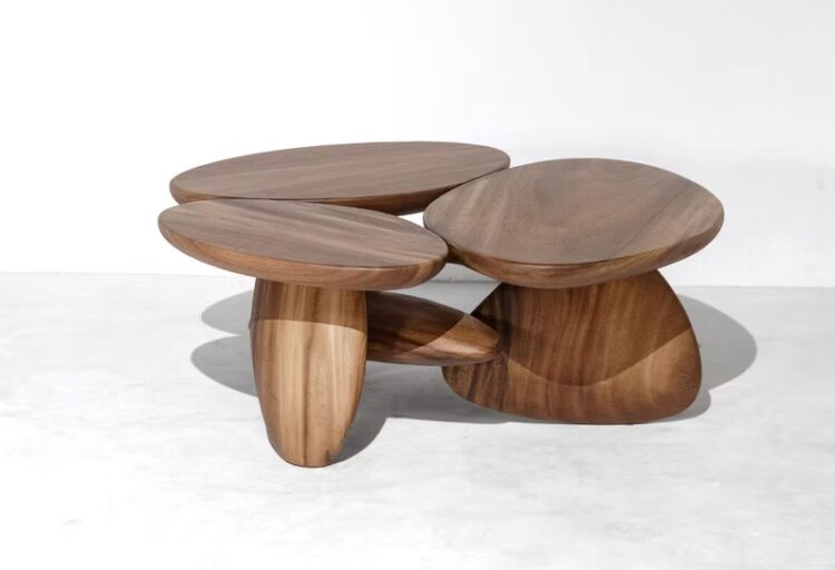 Pebble 2 table by Moonler
