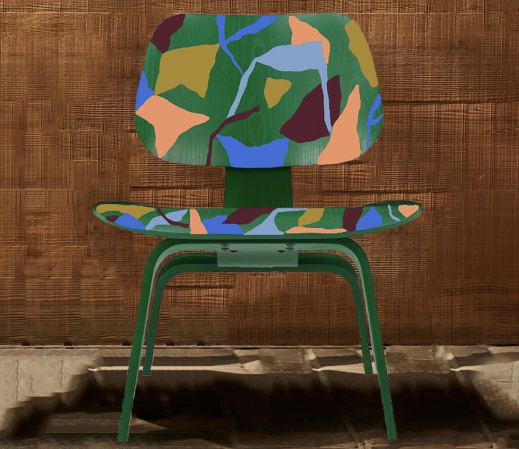Art Furniture: A Classic Chair, Now a Canvas