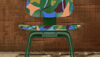 Art Furniture: A Classic Chair, Now a Canvas